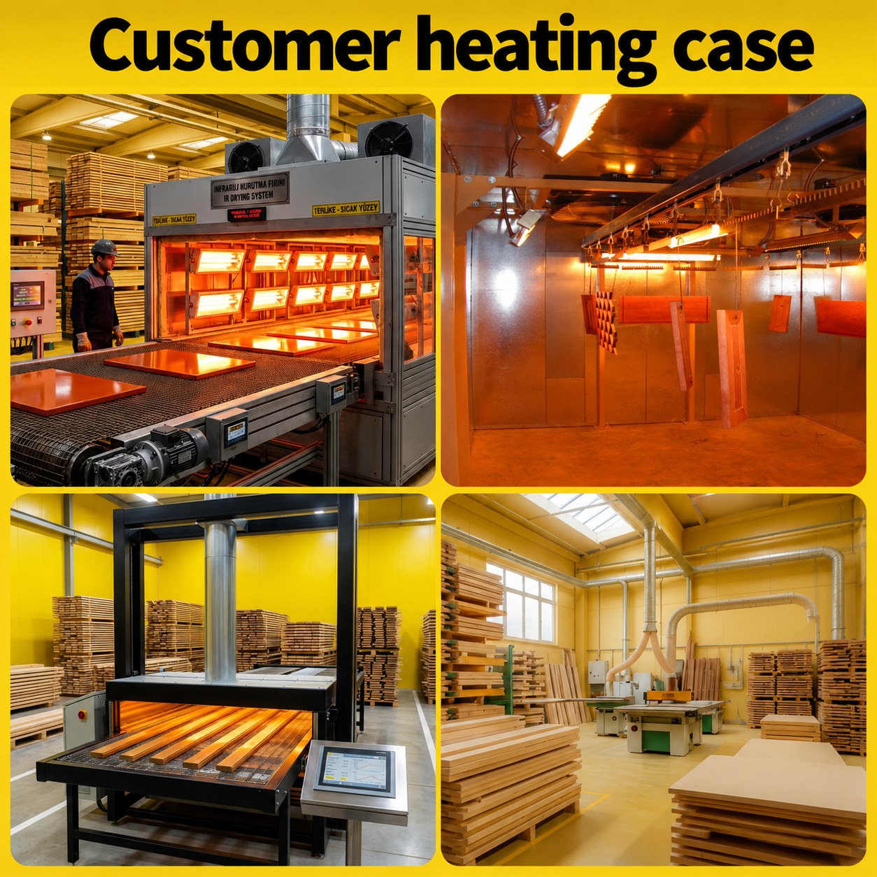 Engineering Performance Analysis High Output Infrared Heating Lamps for Woodworking Machinery